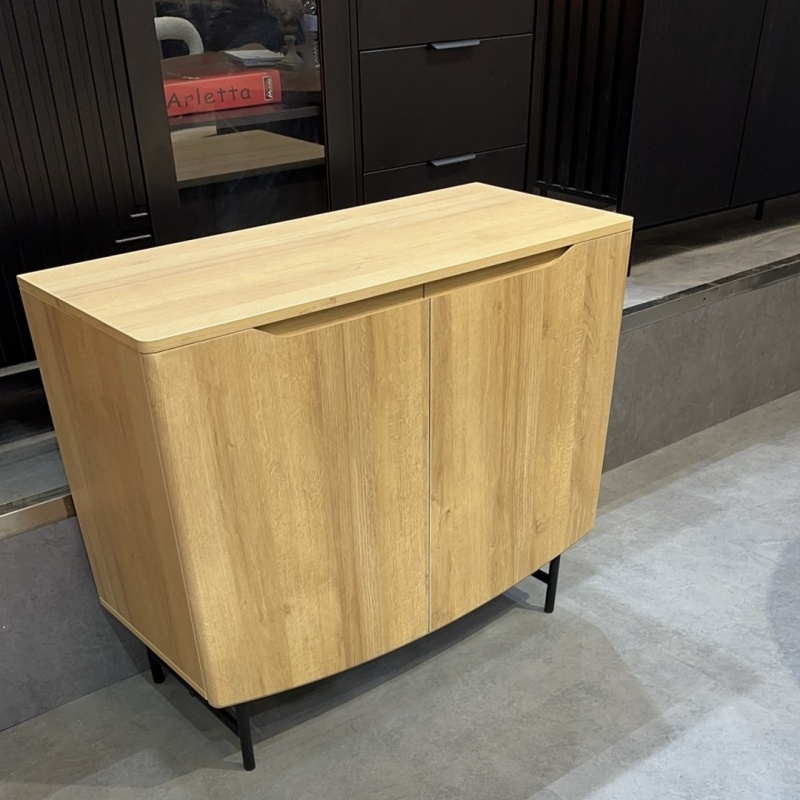 2 Door Sideboard 90cm - Natural Oak