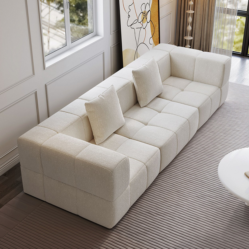 Creamy-style Marshmallow Sofa