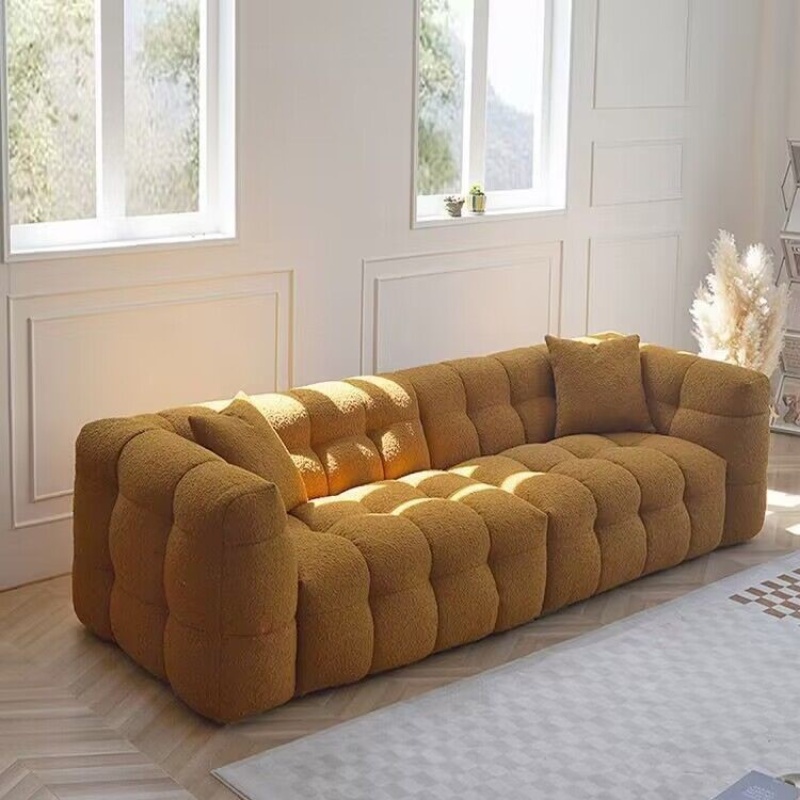 3 Seat Compression Sofa in White