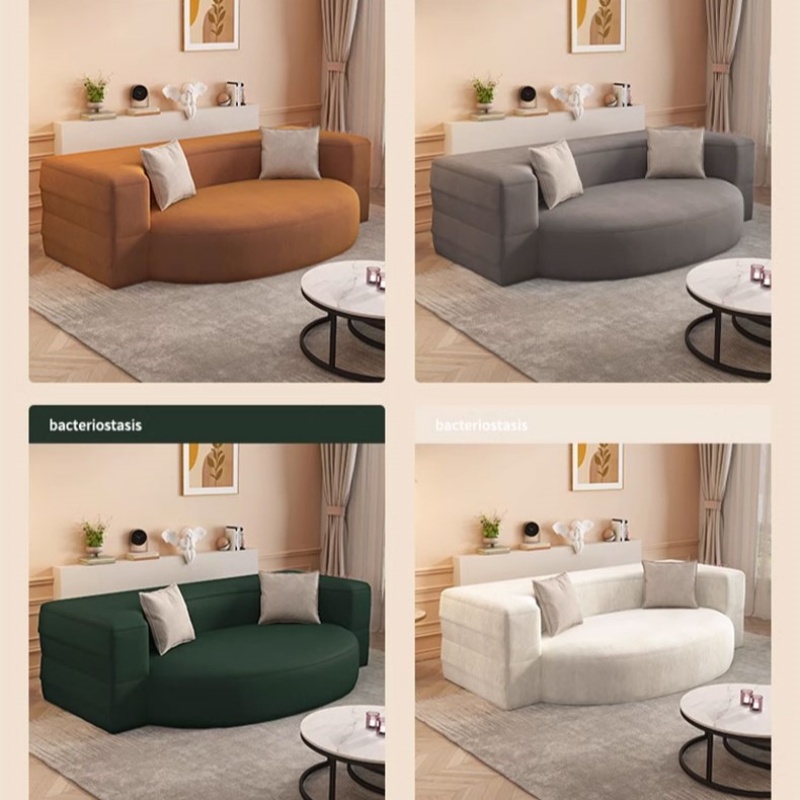 multi-functional sofa bed in orange