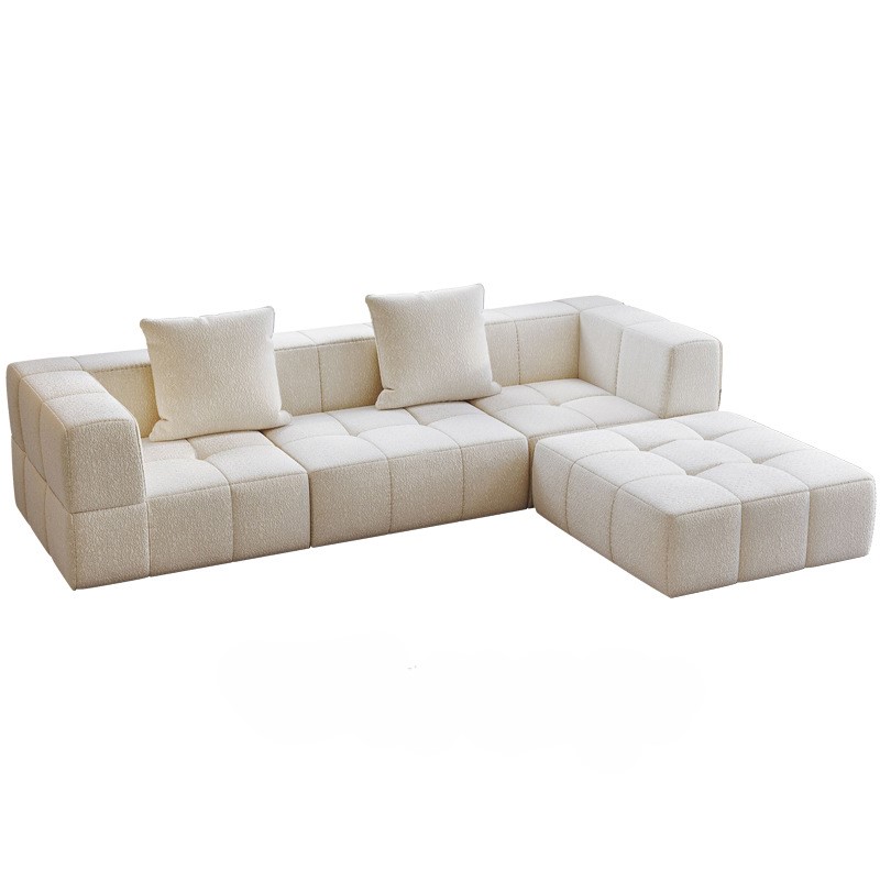 Creamy-style Marshmallow Sofa