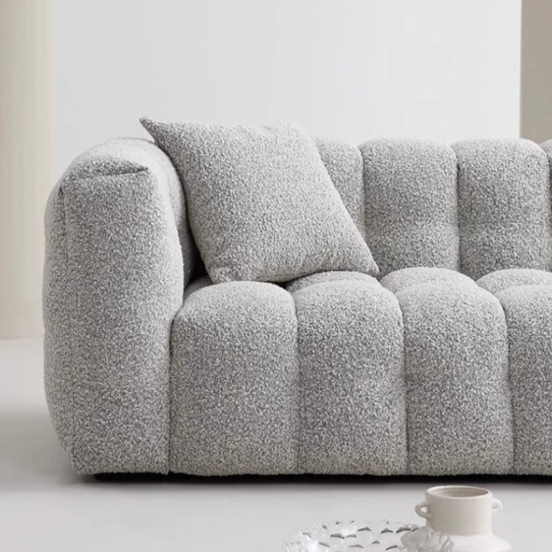 3 Seat Compression Sofa in White