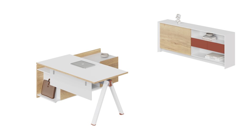 I-Beam Office Desk Series