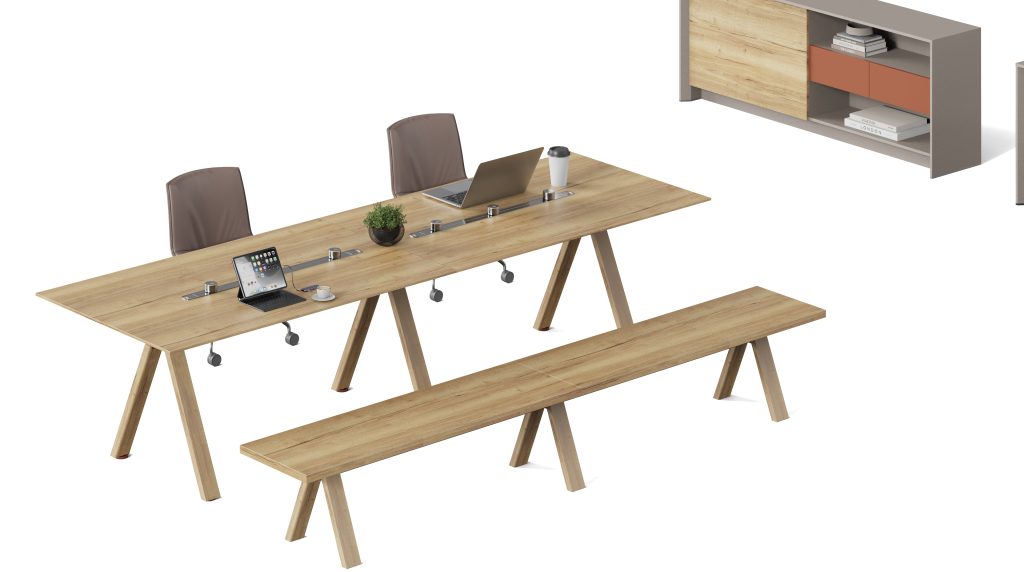 I-Beam Office Desk Series