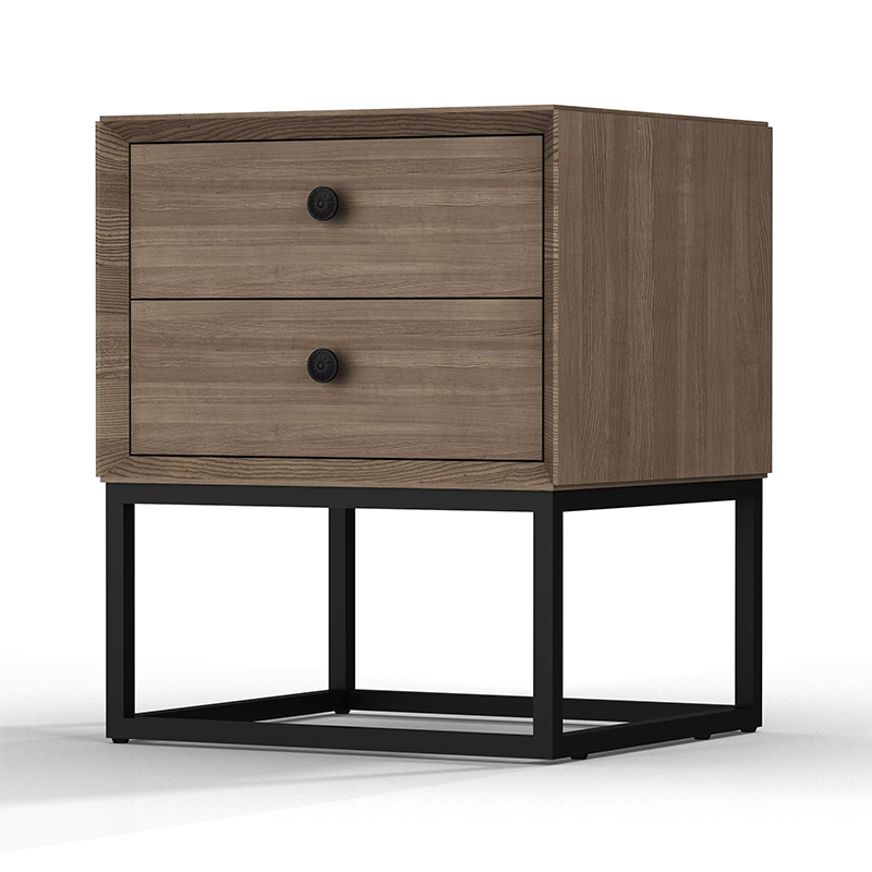 Bedside Table 51cm in Black