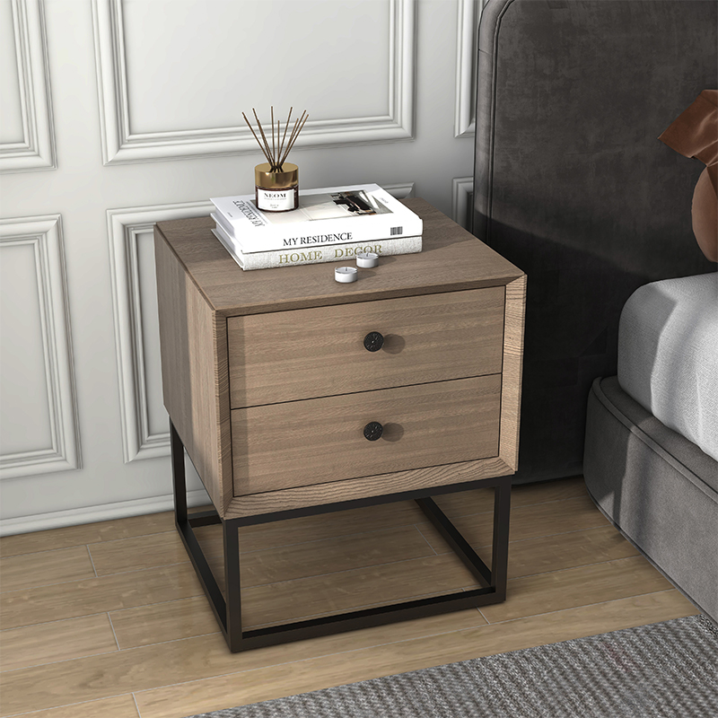 Bedside Table 51cm in Black