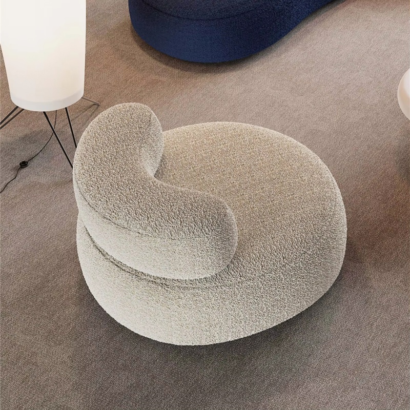 Curved Design Compressed Sofa