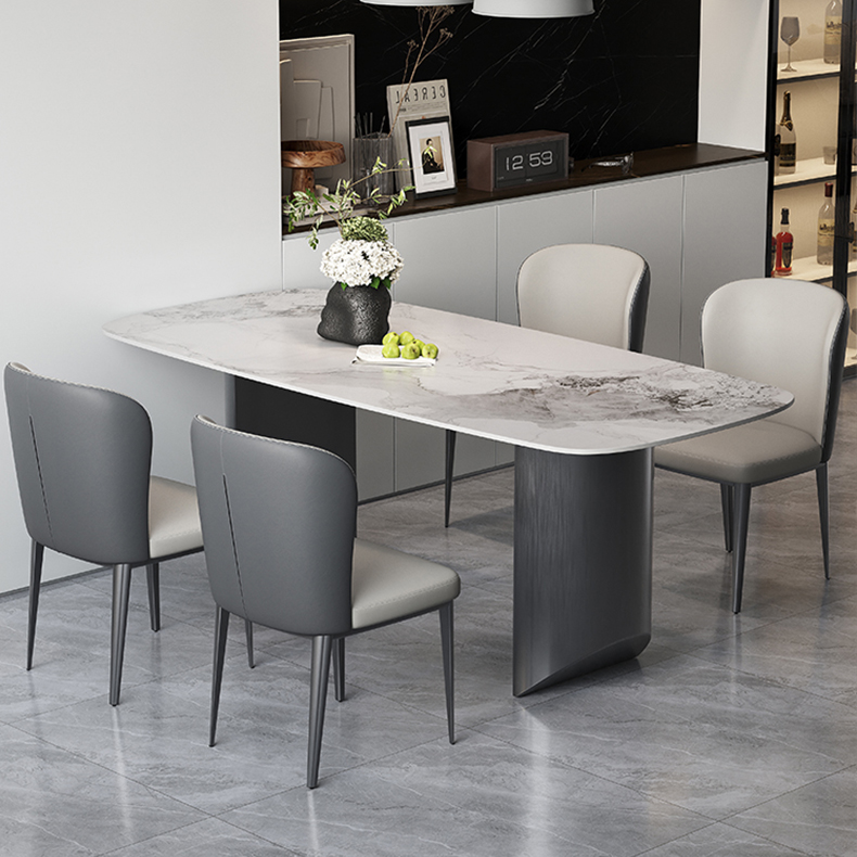 Rock Plate Counter Top Dining Table - J0110