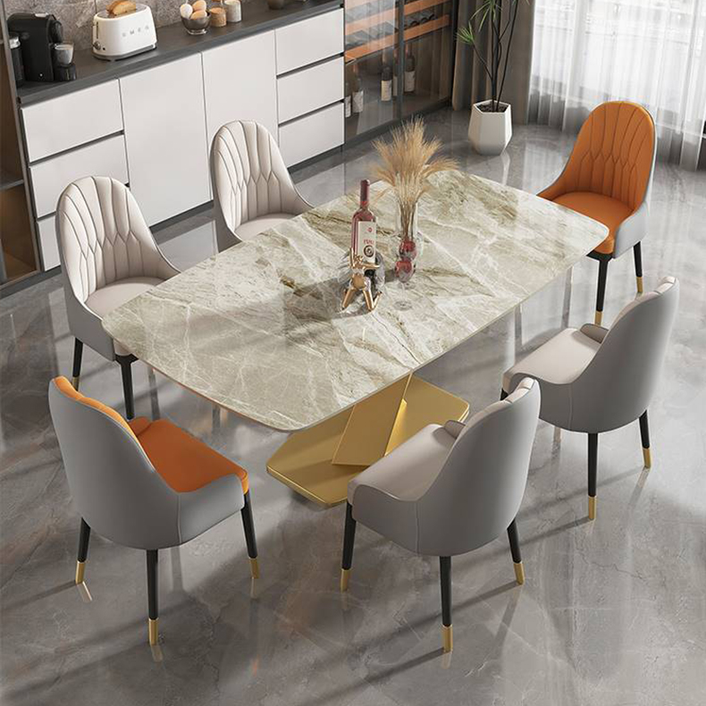 Rock Plate Counter Top Dining Table - J0116