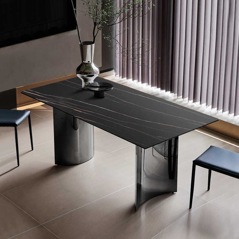 Rock Plate Counter Top Dining Table - J1085