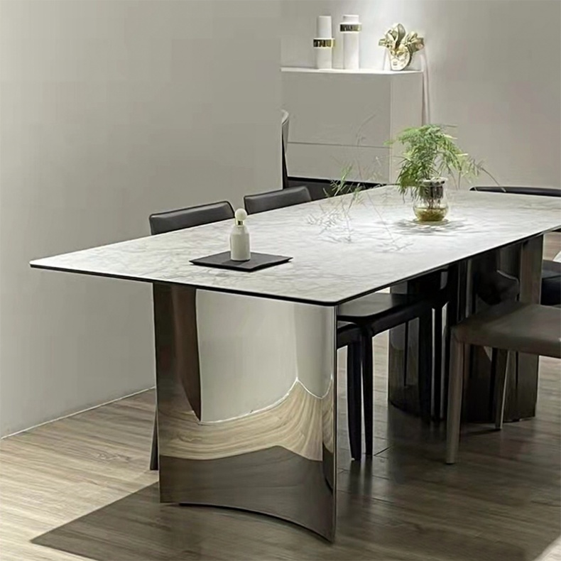 Rock Plate Counter Top Dining Table - J1085