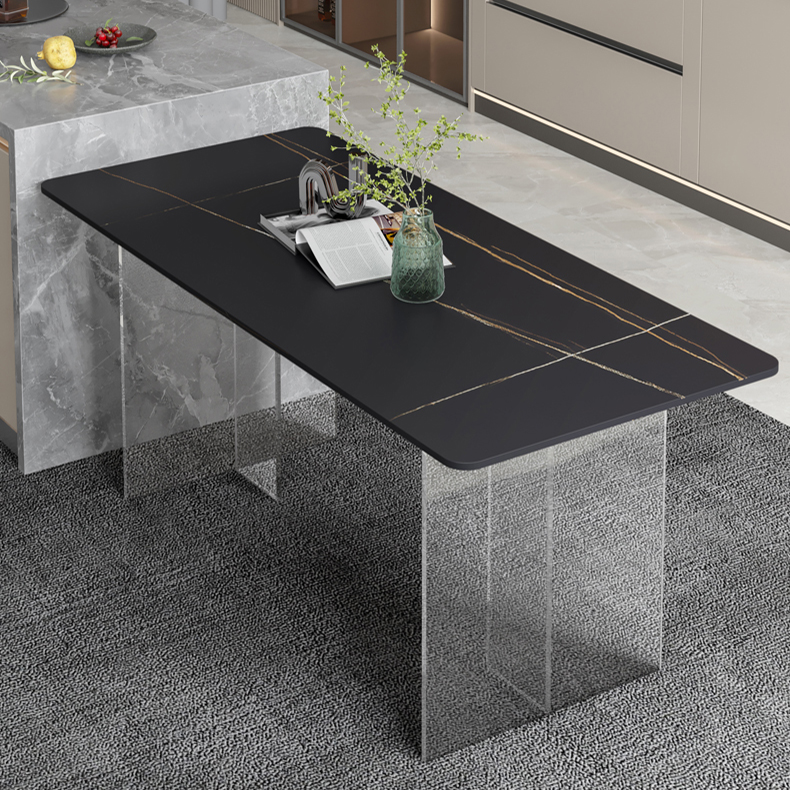 Rock Plate Counter Top Dining Table - J1094