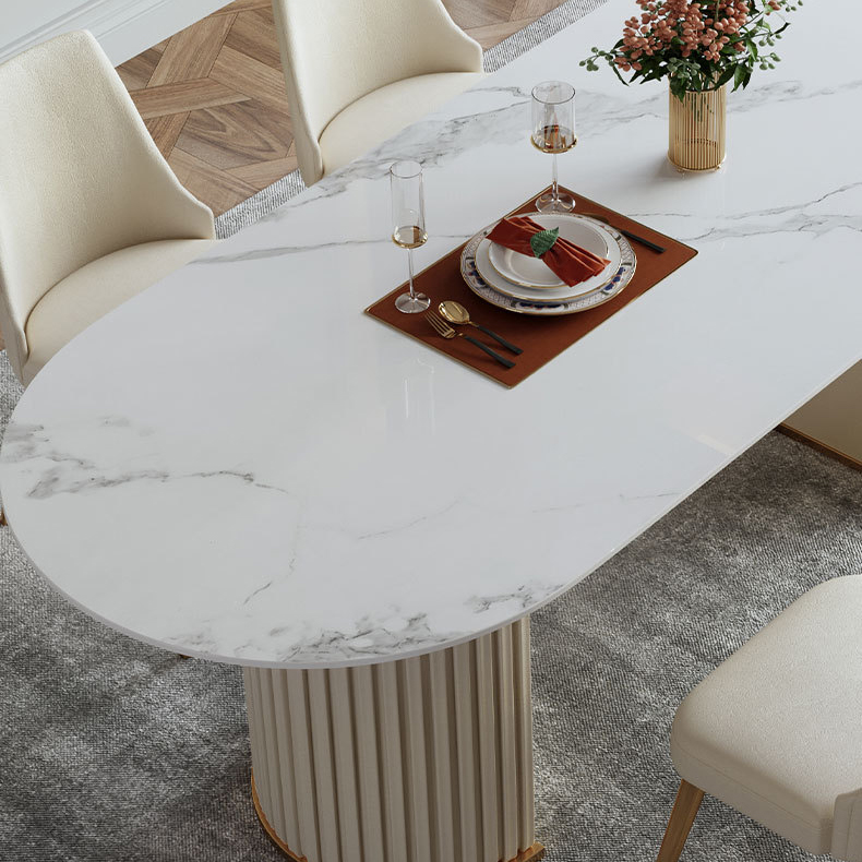 Rock Plate Counter Top Dining Table - J1103