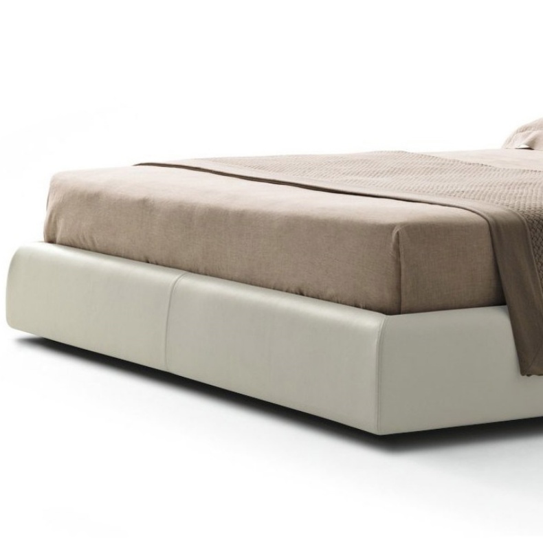 Up-Holstered Bed in Gray